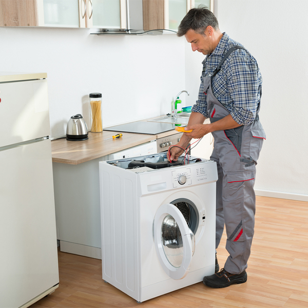 can you walk me through the steps of troubleshooting my washer issue in Preston Heights